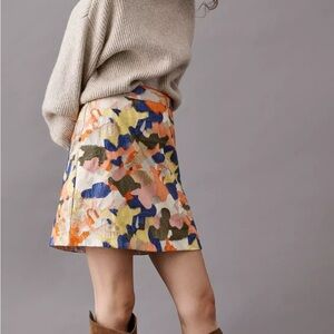 🩶SOLD🩶Anthropologie | NWT - Maeve - Sigourney Weave Mini Skirt - Size 2